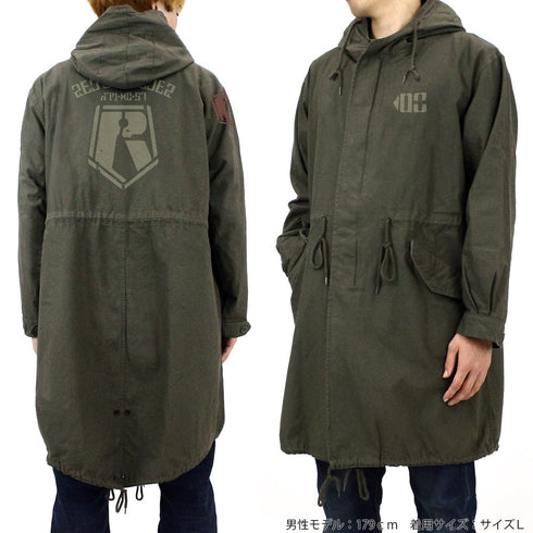 『装甲騎兵ボトムズ』レッドショルダーエンブレム M-51ジャケット ブラック M